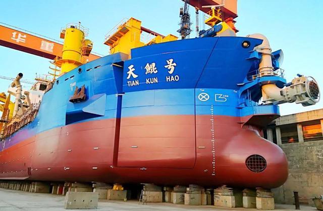 中国重器"天鲲号",首次进入国际高端疏浚市场,究竟有多厉害?